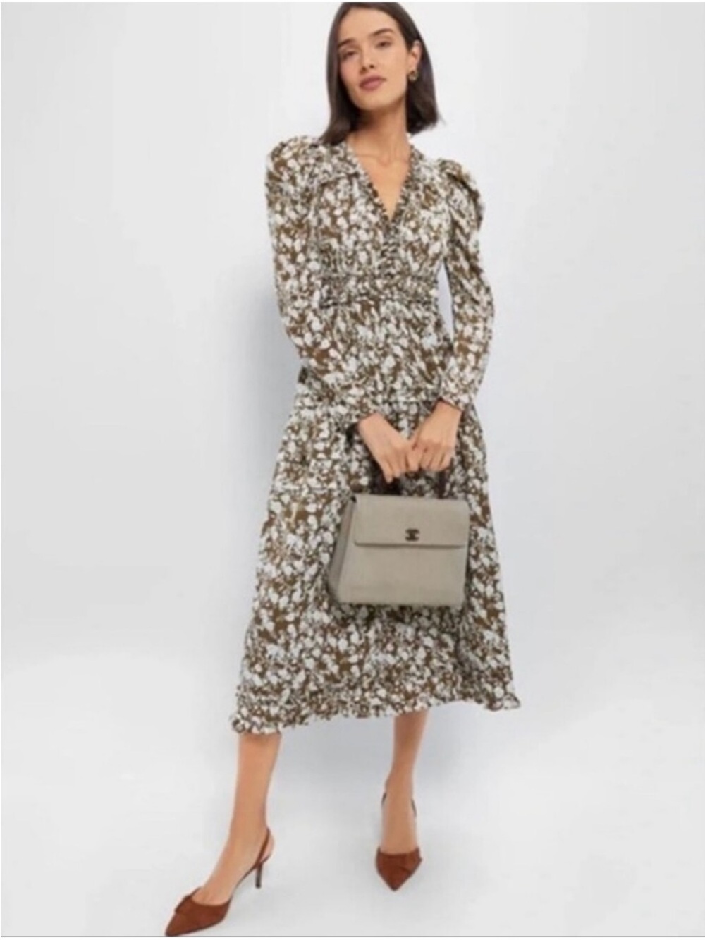 Hyacinth House Olive Renee Maxi Dress